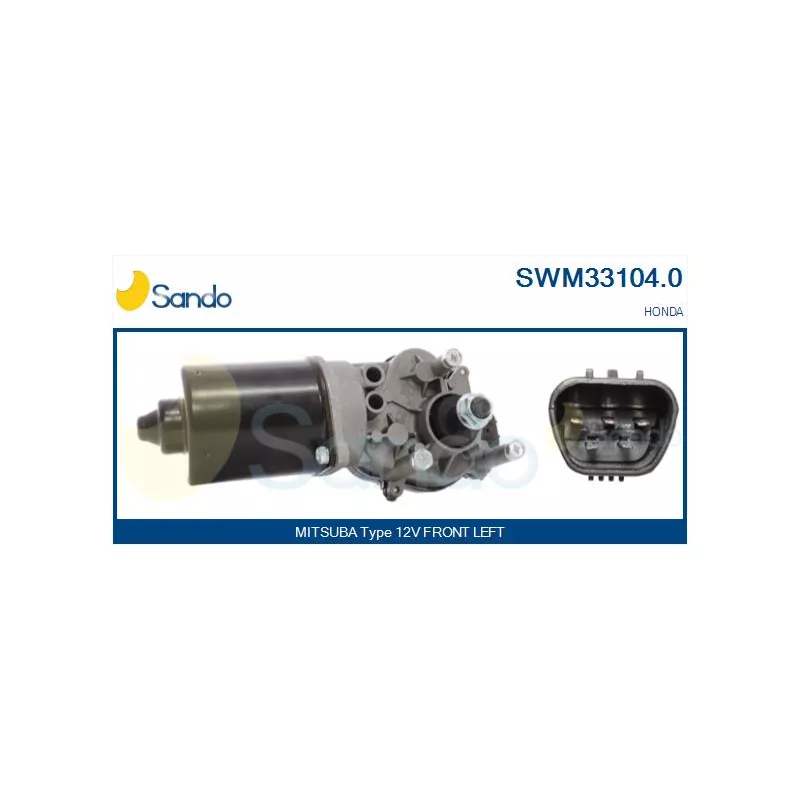 Moteur d'essuie-glace SANDO SWM33104.0