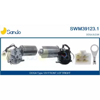 Moteur d'essuie-glace SANDO SWM39123.1