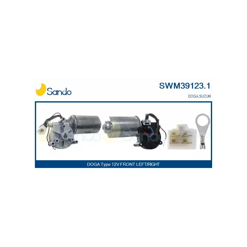 Moteur d'essuie-glace SANDO SWM39123.1