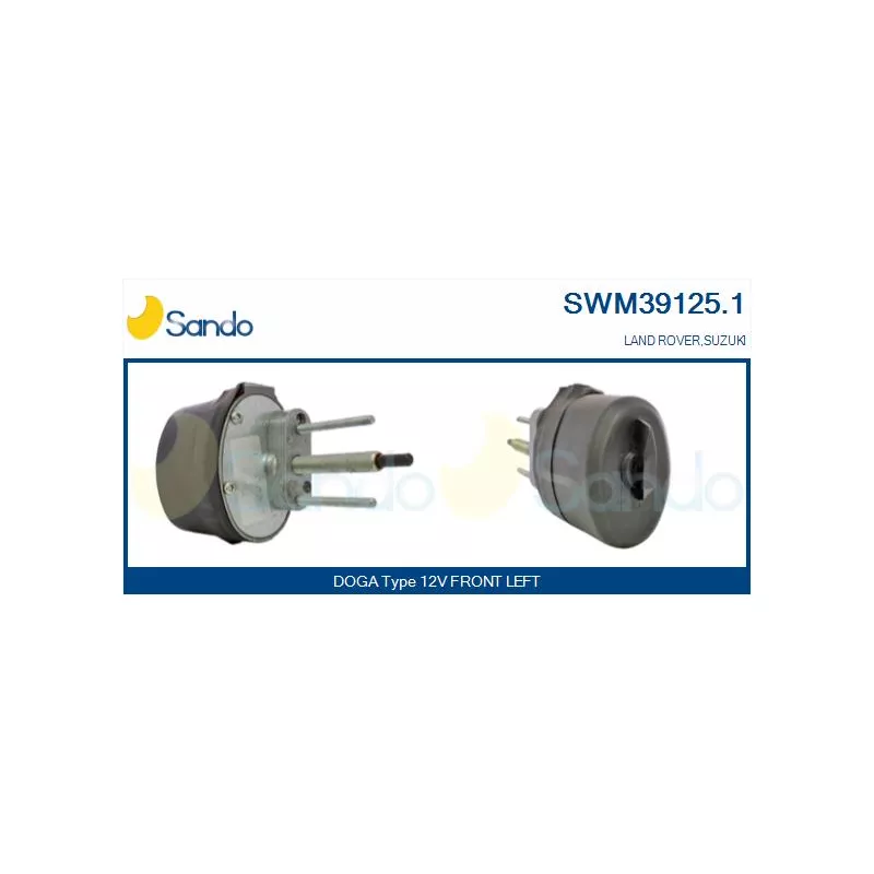 Moteur d'essuie-glace SANDO SWM39125.1