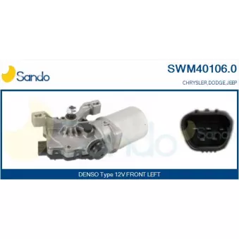 Moteur d'essuie-glace SANDO SWM40106.0