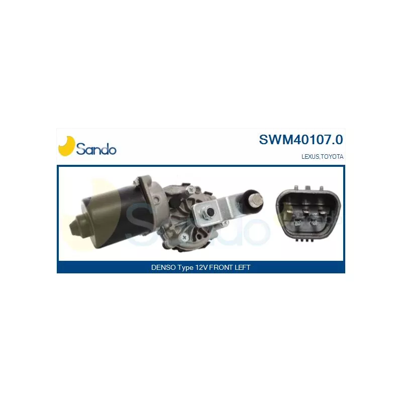 Moteur d'essuie-glace SANDO SWM40107.0