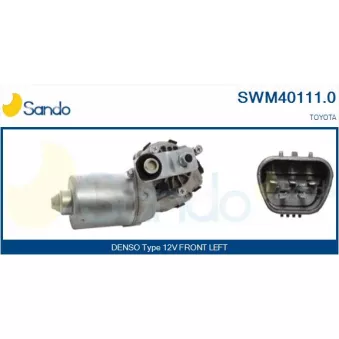 Moteur d'essuie-glace SANDO SWM40111.0