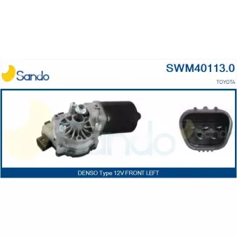 Moteur d'essuie-glace SANDO SWM40113.0