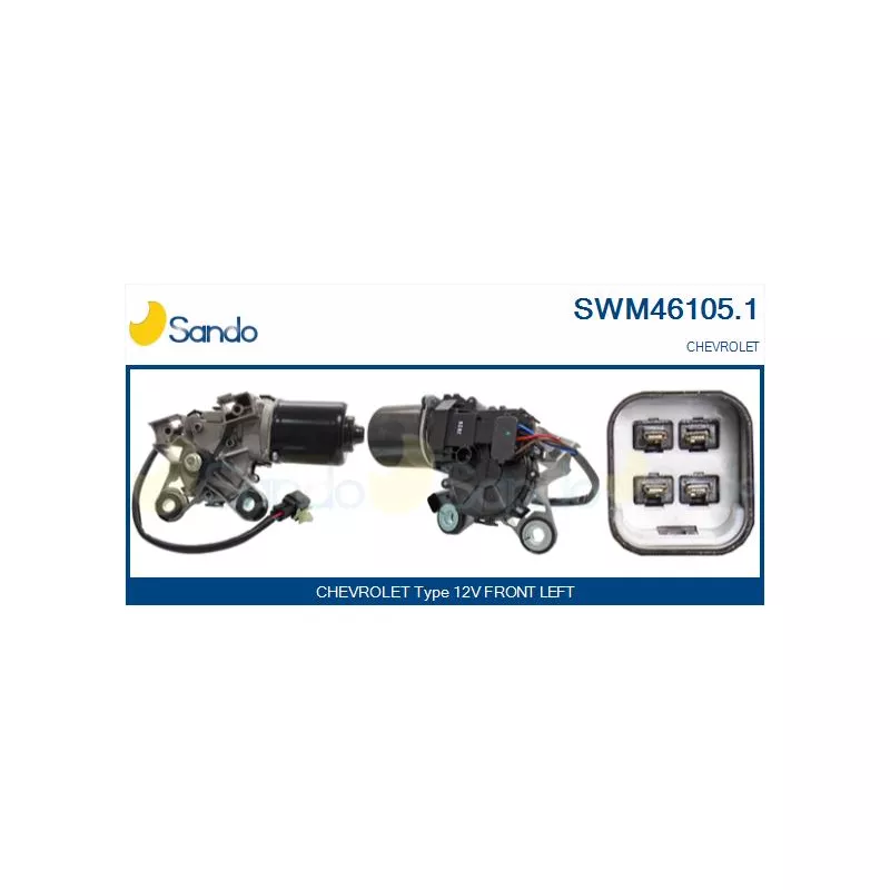Moteur d'essuie-glace SANDO SWM46105.1