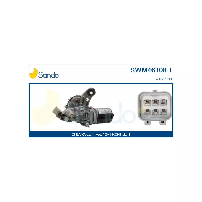 Moteur d'essuie-glace SANDO SWM46108.1