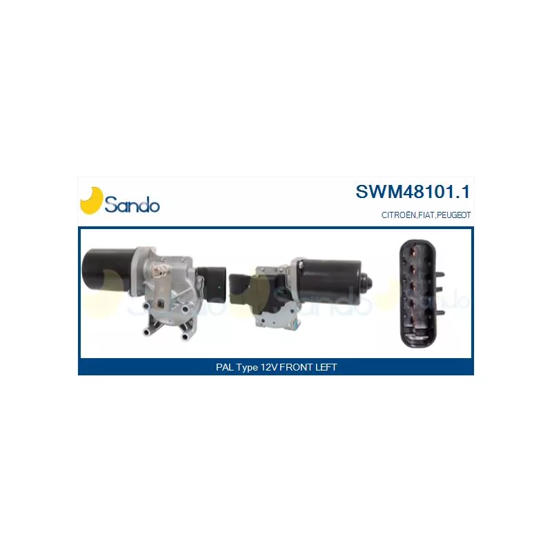 Moteur d'essuie-glace SANDO SWM48101.1