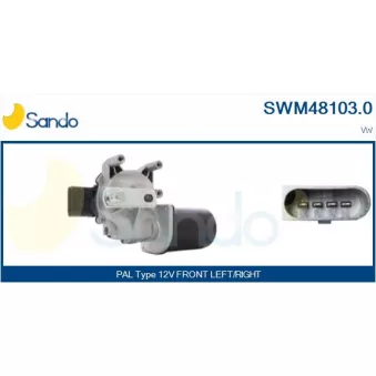Moteur d'essuie-glace SANDO SWM48103.0