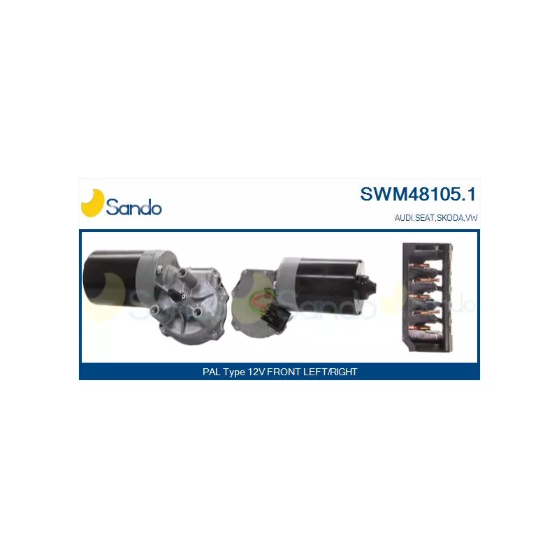 Moteur d'essuie-glace SANDO SWM48105.1