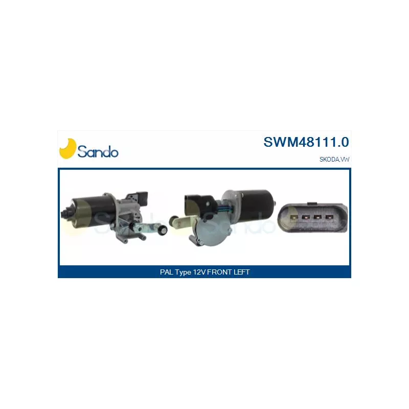 Moteur d'essuie-glace SANDO SWM48111.0