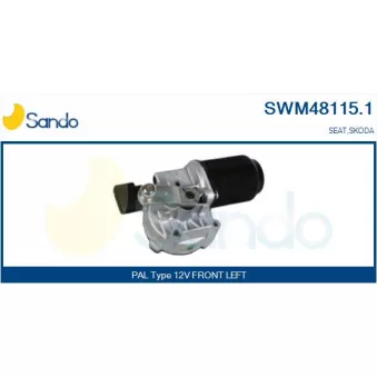 Moteur d'essuie-glace SANDO SWM48115.1