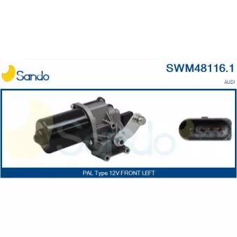 Moteur d'essuie-glace SANDO SWM48116.1