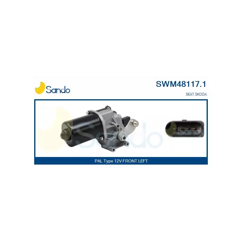 Moteur d'essuie-glace SANDO SWM48117.1