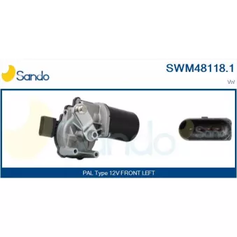 Moteur d'essuie-glace SANDO SWM48118.1