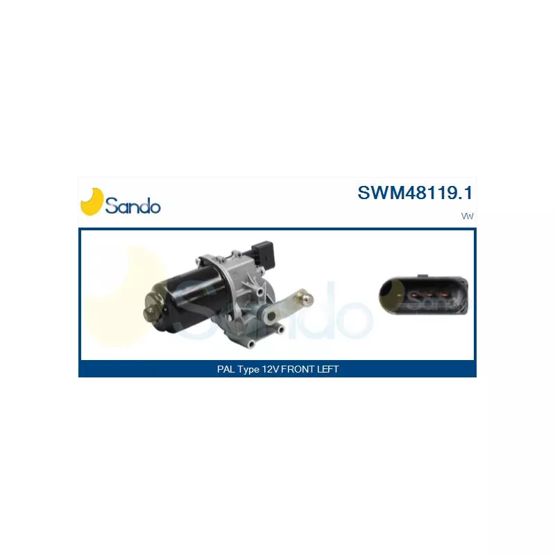 Moteur d'essuie-glace SANDO SWM48119.1