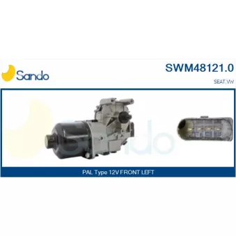 Moteur d'essuie-glace SANDO SWM48121.0