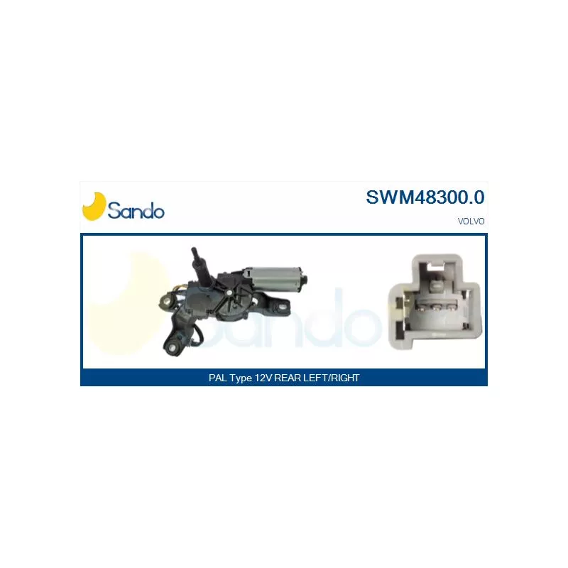 Moteur d'essuie-glace SANDO SWM48300.0
