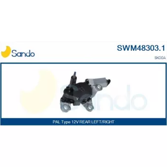 Moteur d'essuie-glace SANDO SWM48303.1