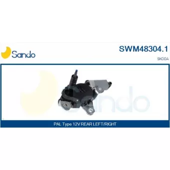 Moteur d'essuie-glace SANDO SWM48304.1