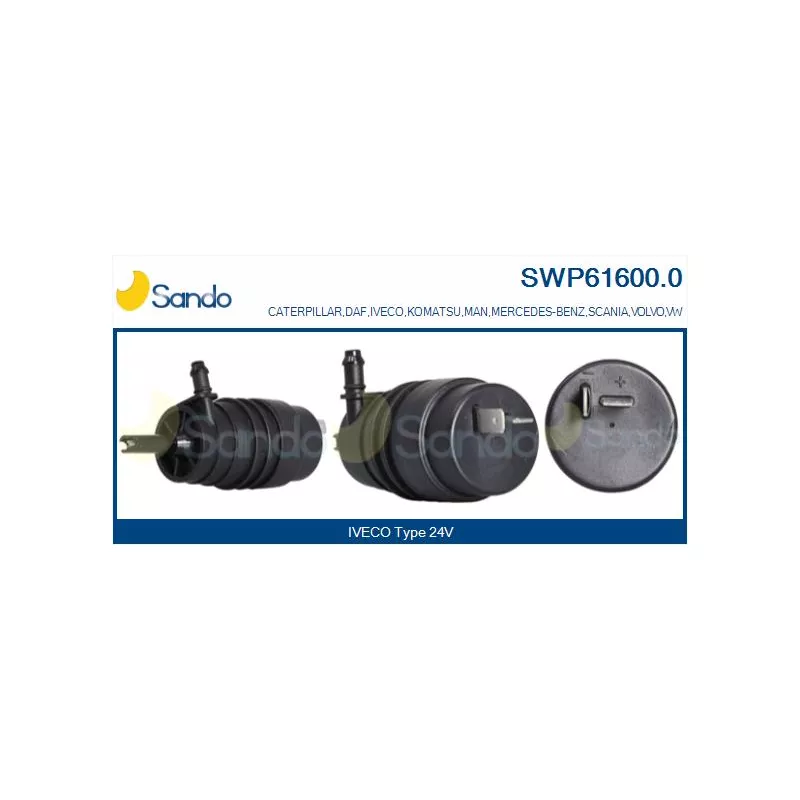 Pompe d'eau de nettoyage, nettoyage des vitres SANDO SWP61600.0