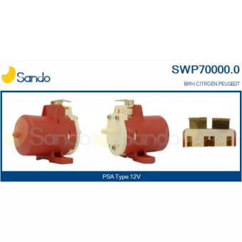 Pompe d'eau de nettoyage, nettoyage des vitres SANDO SWP70000.0