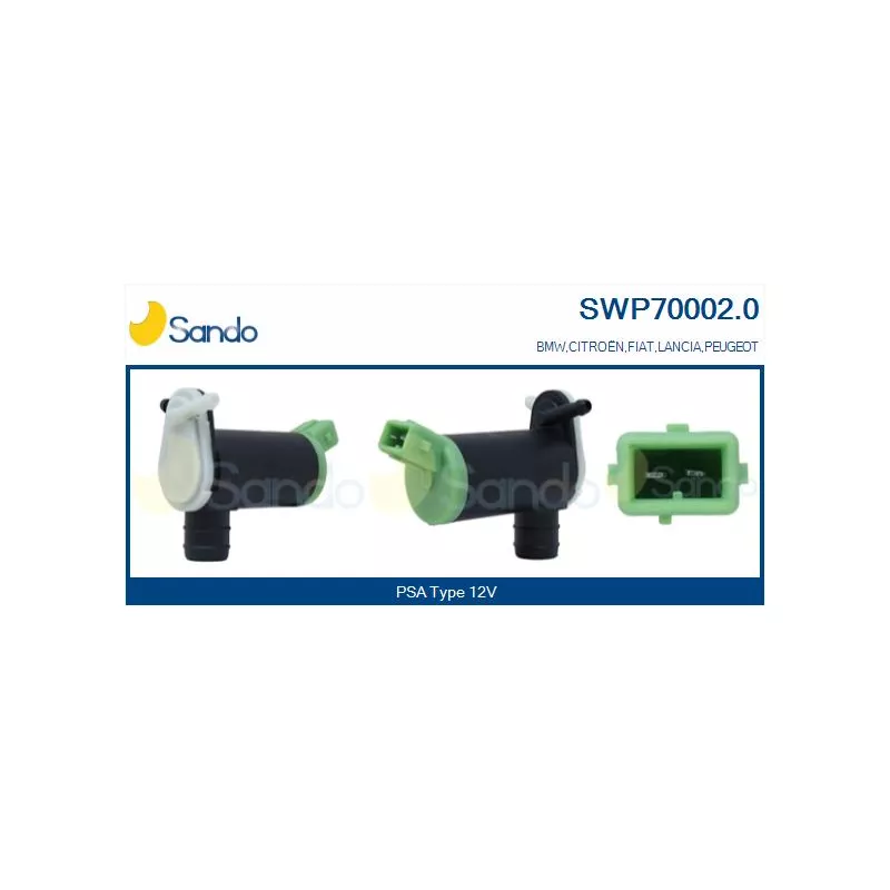 Pompe d'eau de nettoyage, nettoyage des vitres SANDO SWP70002.0