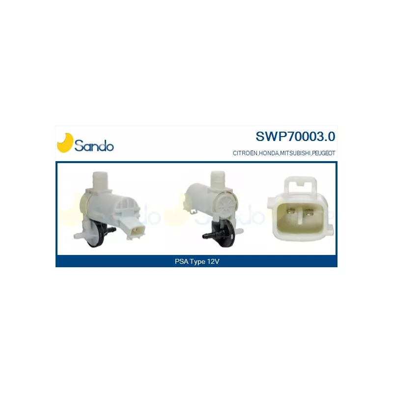 Pompe d'eau de nettoyage, nettoyage des vitres SANDO SWP70003.0