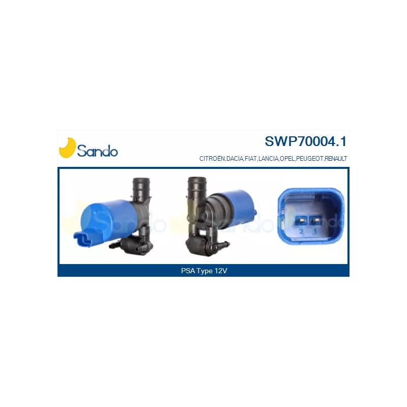 Pompe d'eau de nettoyage, nettoyage des vitres SANDO SWP70004.1