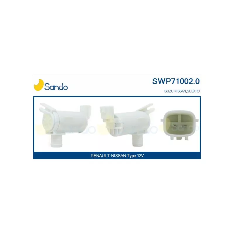 Pompe d'eau de nettoyage, nettoyage des vitres SANDO SWP71002.0
