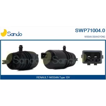 Pompe d'eau de nettoyage, nettoyage des vitres SANDO SWP71004.0