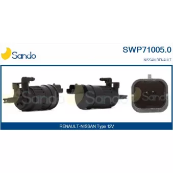 Pompe d'eau de nettoyage, nettoyage des vitres SANDO SWP71005.0
