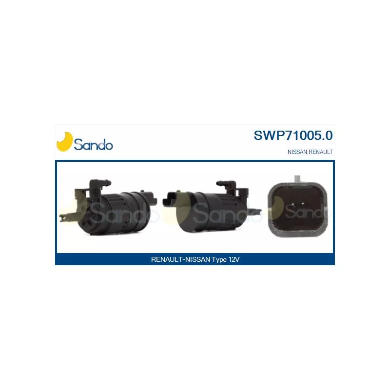 Pompe d'eau de nettoyage, nettoyage des vitres SANDO SWP71005.0