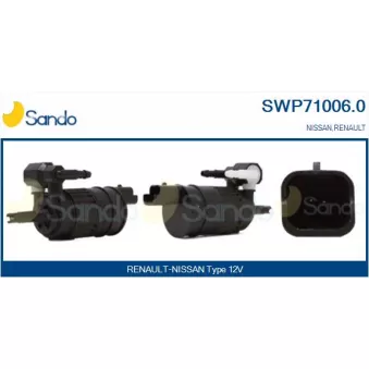 Pompe d'eau de nettoyage, nettoyage des vitres SANDO SWP71006.0