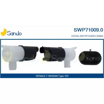 Pompe d'eau de nettoyage, nettoyage des vitres SANDO SWP71009.0
