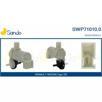 Pompe d'eau de nettoyage, nettoyage des vitres SANDO SWP71010.0