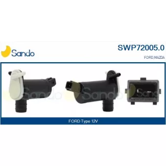 Pompe d'eau de nettoyage, nettoyage des vitres SANDO SWP72005.0