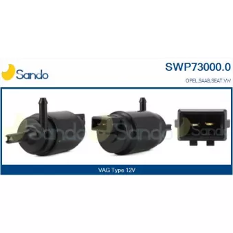 Pompe d'eau de nettoyage, nettoyage des vitres SANDO SWP73000.0