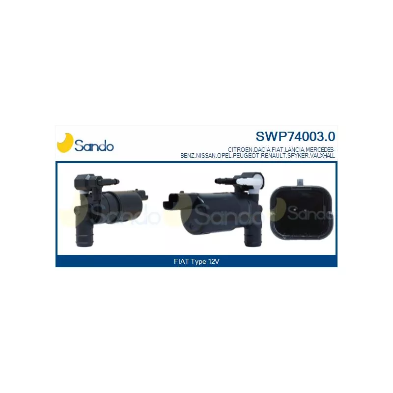 Pompe d'eau de nettoyage, nettoyage des vitres SANDO SWP74003.0