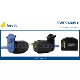 Pompe d'eau de nettoyage, nettoyage des vitres SANDO SWP74005.0