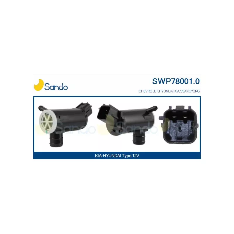 Pompe d'eau de nettoyage, nettoyage des vitres SANDO SWP78001.0