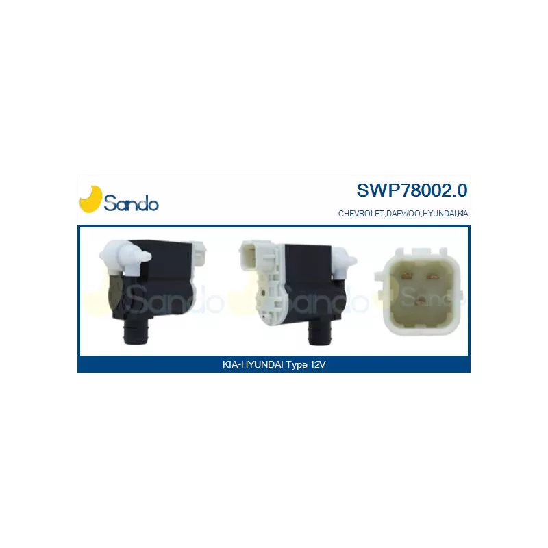 Pompe d'eau de nettoyage, nettoyage des vitres SANDO SWP78002.0