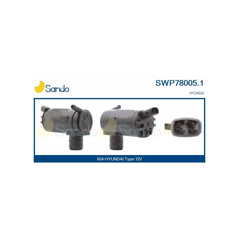 Pompe d'eau de nettoyage, nettoyage des vitres SANDO SWP78005.1
