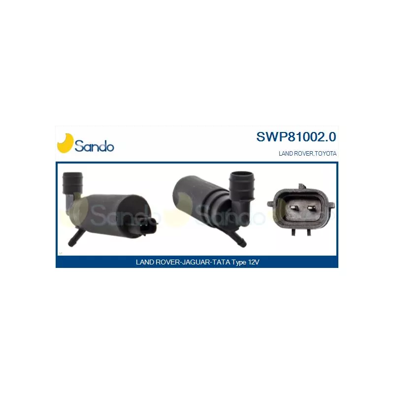Pompe d'eau de nettoyage, nettoyage des vitres SANDO SWP81002.0