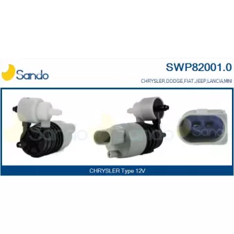 Pompe d'eau de nettoyage, nettoyage des vitres SANDO SWP82001.0