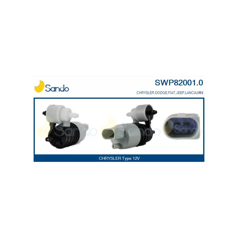 Pompe d'eau de nettoyage, nettoyage des vitres SANDO SWP82001.0