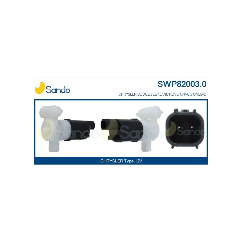 Pompe d'eau de nettoyage, nettoyage des vitres SANDO SWP82003.0