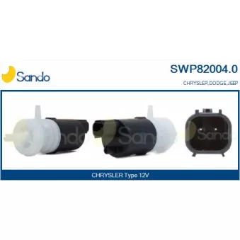 Pompe d'eau de nettoyage, nettoyage des vitres SANDO SWP82004.0