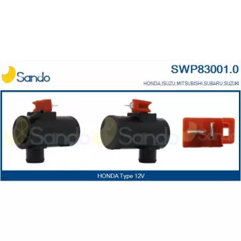 Pompe d'eau de nettoyage, nettoyage des vitres SANDO SWP83001.0