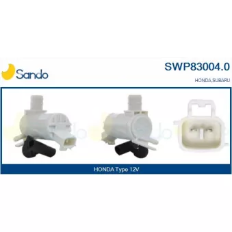 Pompe d'eau de nettoyage, nettoyage des vitres SANDO