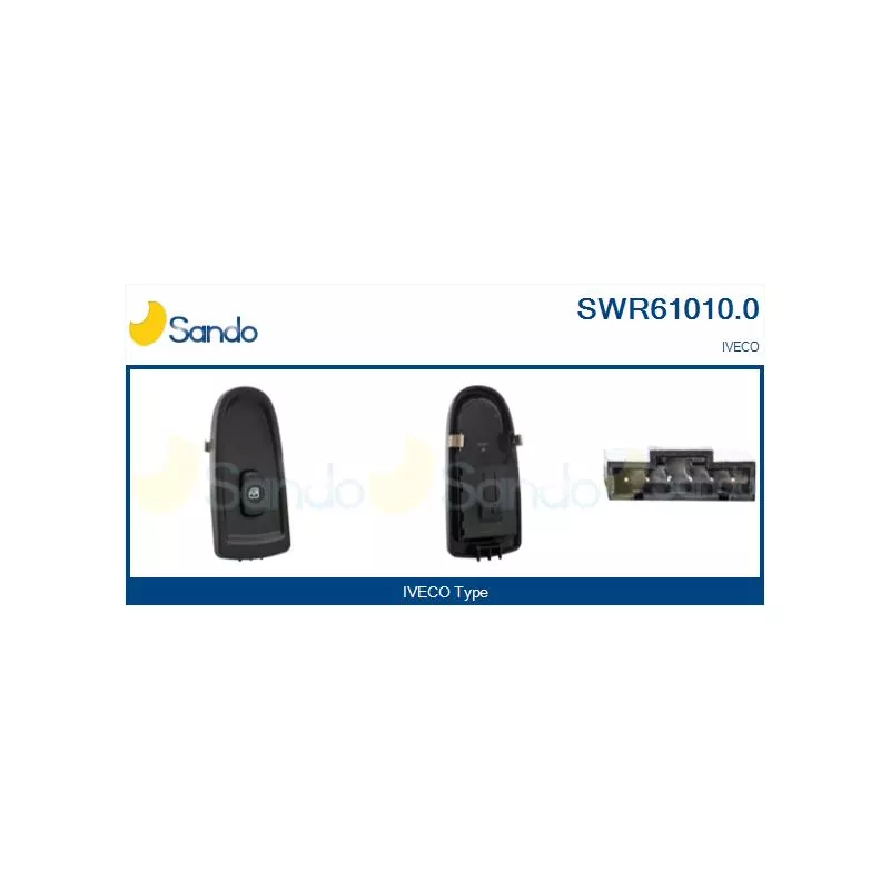 Interrupteur, lève-vitre avant droit SANDO SWR61010.0